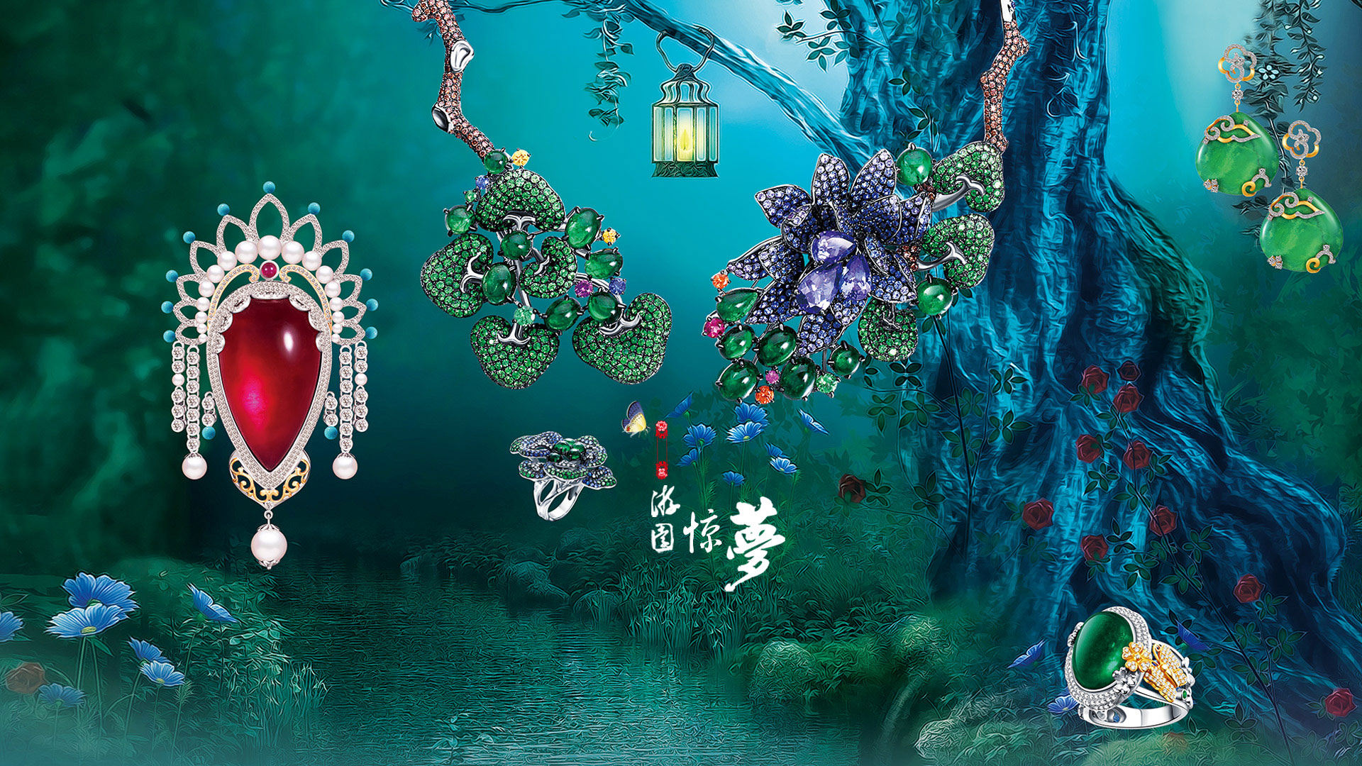 2014年“游园惊梦”艺术珠宝主题系列
